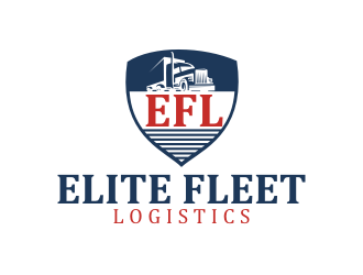 ELITE FLEET LOGISTICS logo design by iltizam