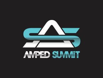 Amped Summit logo design by rokenrol