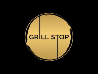 Grill Stop logo design by BlessedArt