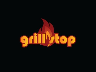 Grill Stop logo design by Erasedink