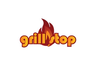 Grill Stop logo design by Erasedink