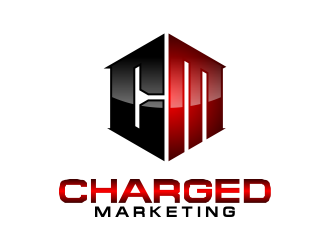 Charged Marketing  logo design by kopipanas