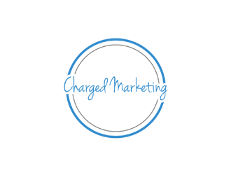 Charged Marketing  logo design by johana