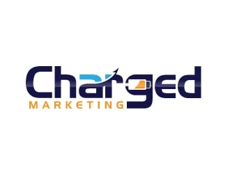 Charged Marketing  logo design by nexgen