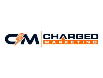 Charged Marketing  logo design by JJlcool