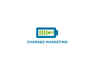 Charged Marketing  logo design by aflah