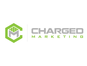 Charged Marketing  logo design by grea8design