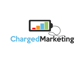 Charged Marketing  logo design by grea8design