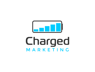 Charged Marketing  logo design by senandung