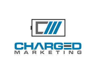 Charged Marketing  logo design by oke2angconcept