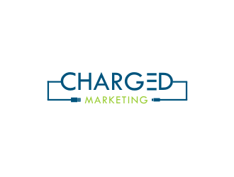 Charged Marketing  logo design by revi