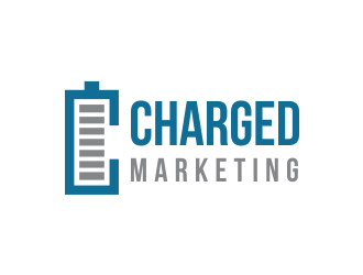 Charged Marketing  logo design by Girly