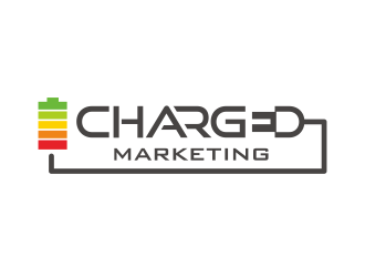 Charged Marketing  logo design by YONK