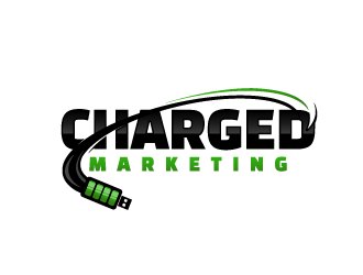 Charged Marketing  logo design by schiena