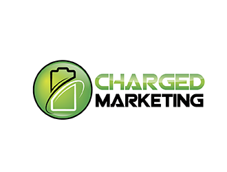 Charged Marketing  logo design by geomateo
