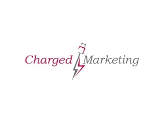 Charged Marketing  logo design by dshineart