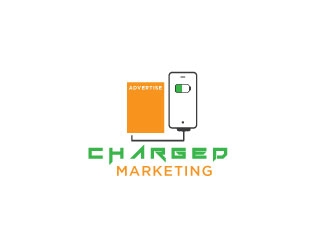 Charged Marketing  logo design by Erasedink