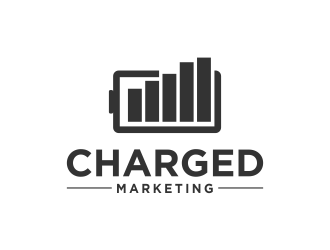Charged Marketing  logo design by cahyobragas