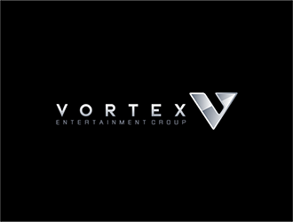Vortex Entertainment Group (Vortex E.G.) logo design by hole