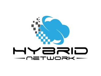 Hybrid Network Logo Design