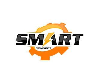 Smart Connect logo design by MarkindDesign