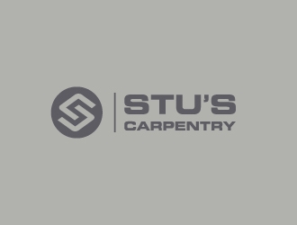 Stus Carpentry logo design by Janee