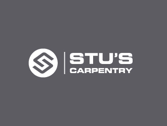 Stus Carpentry logo design by Janee