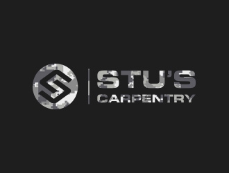 Stus Carpentry logo design by Janee