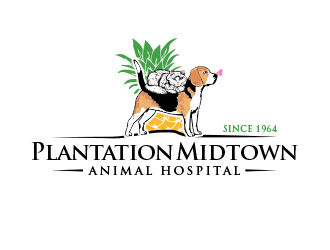 Plantation Midtown Animal Hospital logo design by BeDesign