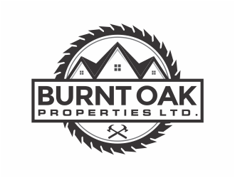 Burnt Oak Properties Ltd. logo design by mutafailan