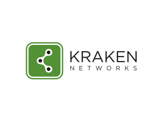 Kraken Networks logo design by enilno