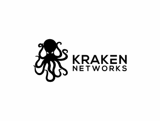 Kraken Networks logo design by ubai popi
