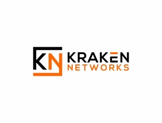 Kraken Networks logo design by ubai popi