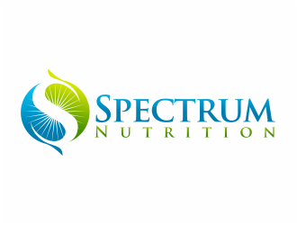 Spectrum Nutrition logo design by mutafailan