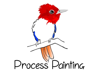 Process Painting logo design by Danny19