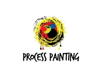 Process Painting logo design by zakdesign700