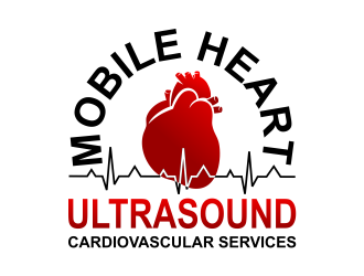 Mobile Heart Ultrasound logo design by cintoko