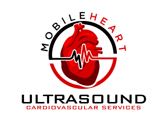 Mobile Heart Ultrasound logo design by THOR_