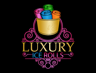 LUXURY ICE ROLLS logo design by fastsev