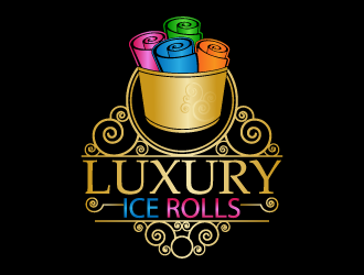 LUXURY ICE ROLLS logo design by fastsev