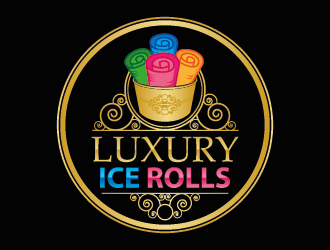 LUXURY ICE ROLLS logo design by fastsev