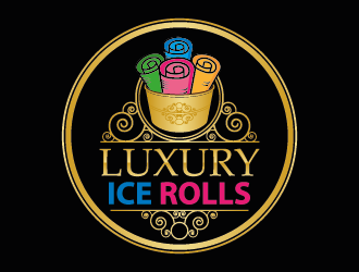 LUXURY ICE ROLLS logo design by fastsev
