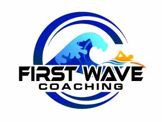 First Wave Coaching logo design by SOLARFLARE