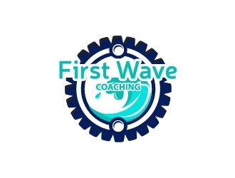 First Wave Coaching logo design by usashi