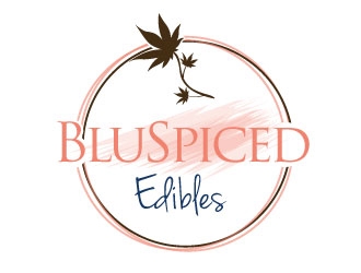 BluSpiced Edibles  logo design by REDCROW