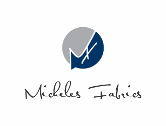 Micheles Fabrics logo design by Jhonb