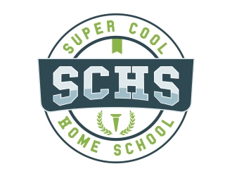 Super Cool Home School logo design by lbdesigns
