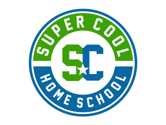 Super Cool Home School logo design by Girly