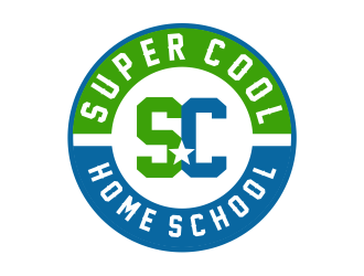 Super Cool Home School logo design by Girly