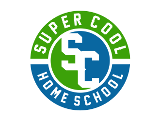 Super Cool Home School logo design by Girly